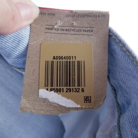 Levi's Low Pro Straight A09640011 Light Wash Jeans NWT size 30 - Picture 7 of 15